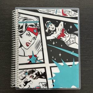 Erin Condren x Wonder Woman Spiral Notebook Journal
